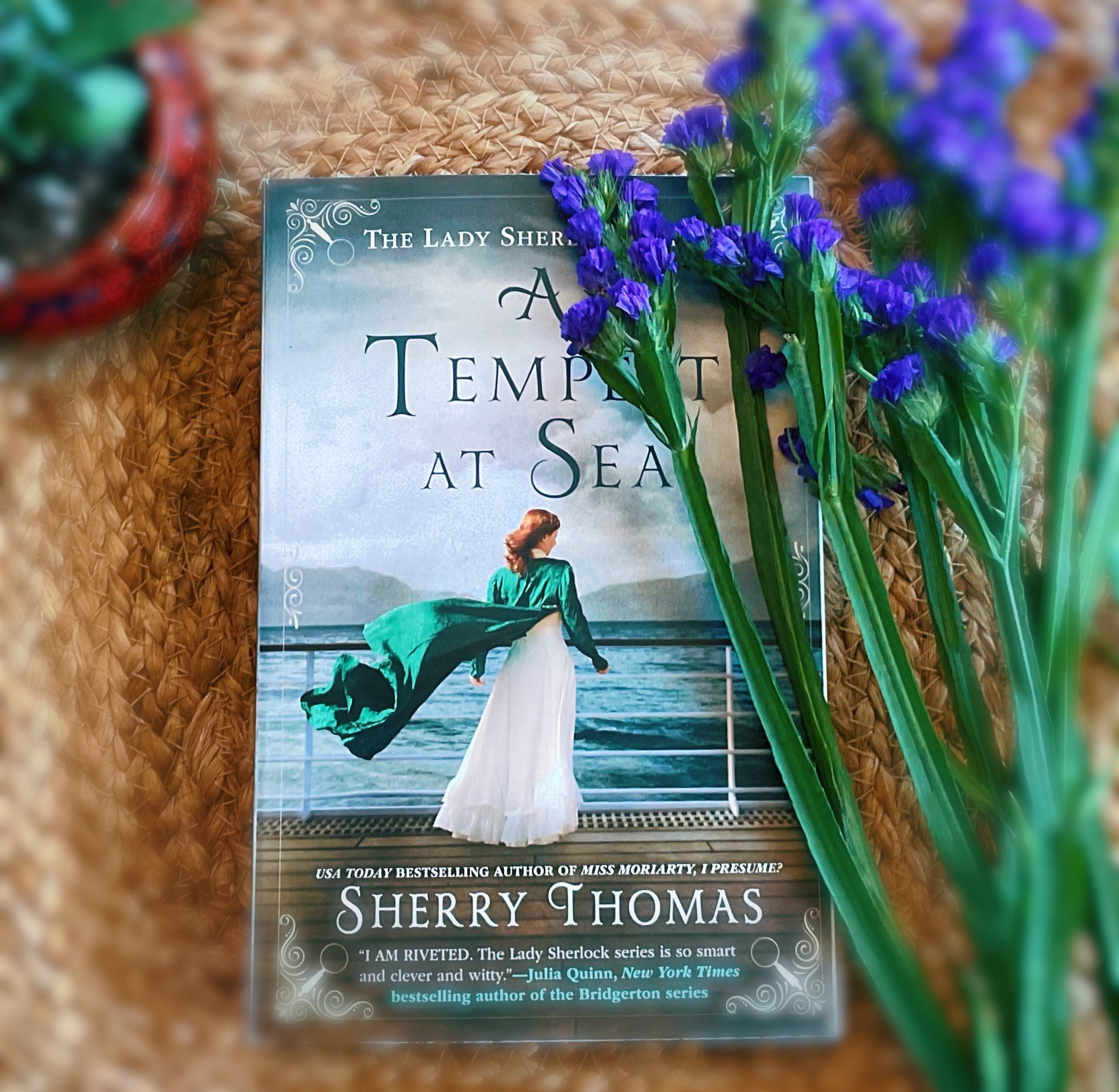 The Lady Sherlock Series | A Tempest at Sea by Sherry Thomas #BookReview #SherlockHolmes #Mystery