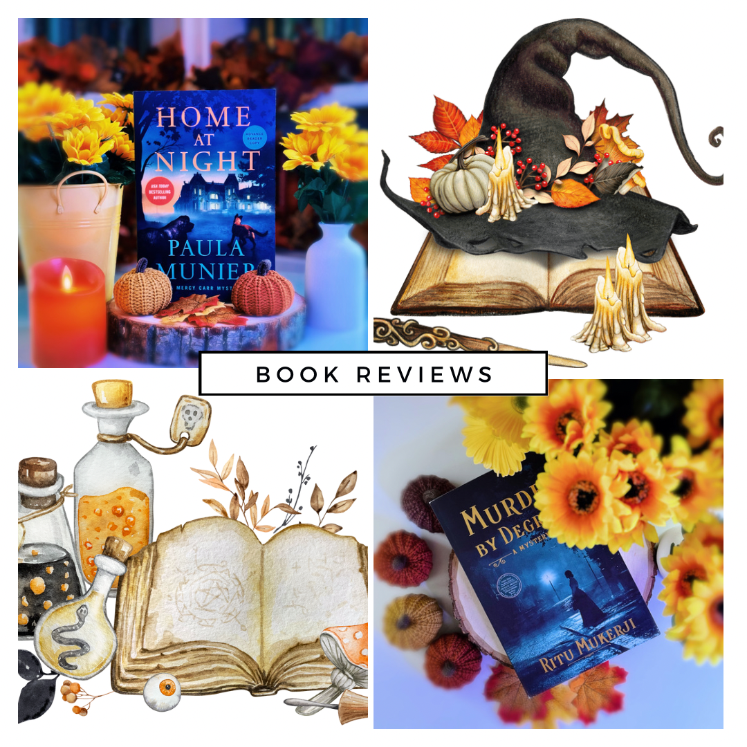 Home at Night by Paula Munier and Murder be Degrees by Ritu Mukerji #bookreviews #mystery