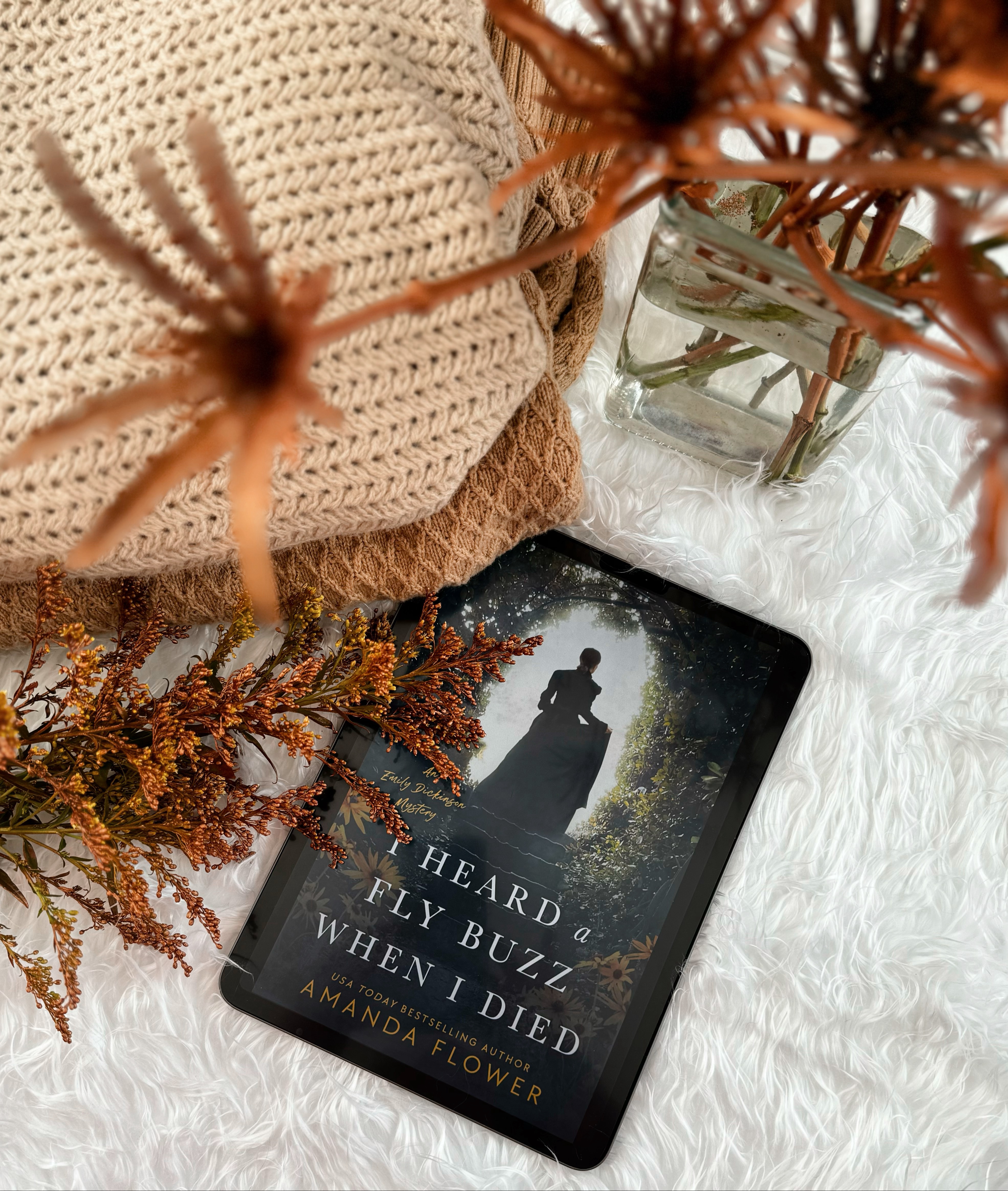 I Heard a Fly Buzz When I Died by Amanda Flower #BookReview #EmilyDickinson #CozyMystery