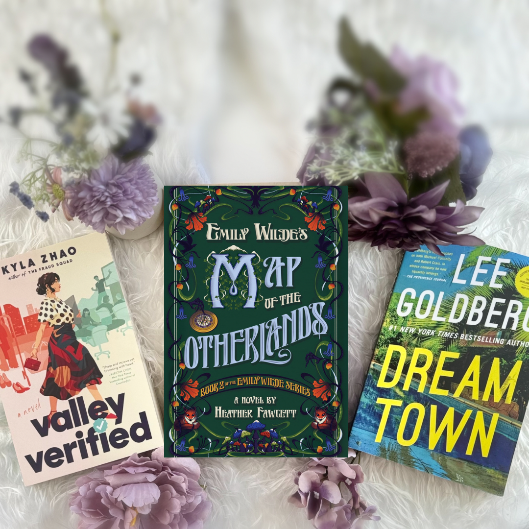 🌟🌟🌟🌟.✨ Book Reviews | Dream Town by Lee Goldberg (#thriller), Valley Verified by Kyla Zhao (#contemporary), and Emily Wilde’s Map of the Otherlands by Heather Fawcett (#fantasy)