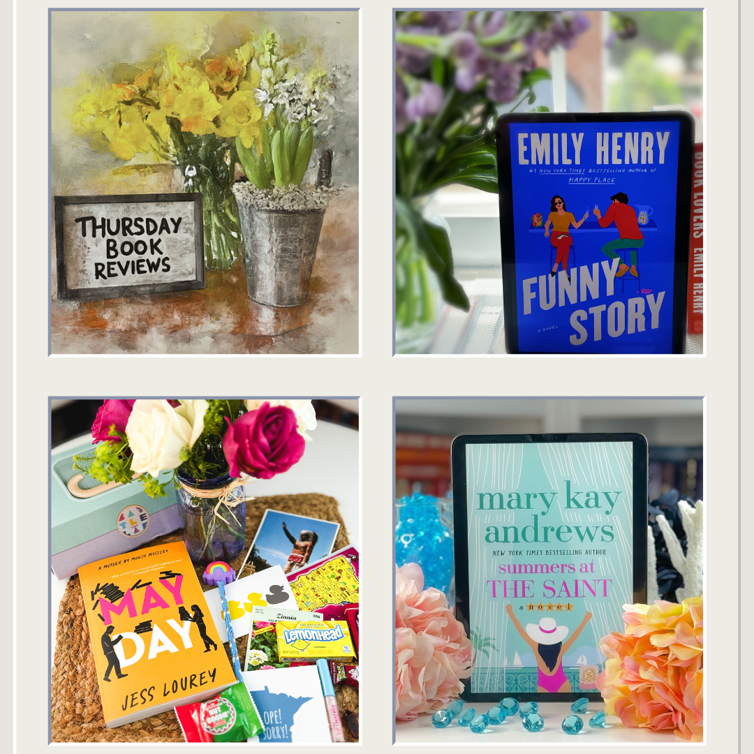 Thursday #BookReviews | Funny Story by Emily Henry, Summers at the Saint by Mary Kay Andrews, and May Day by Jesse Lourey