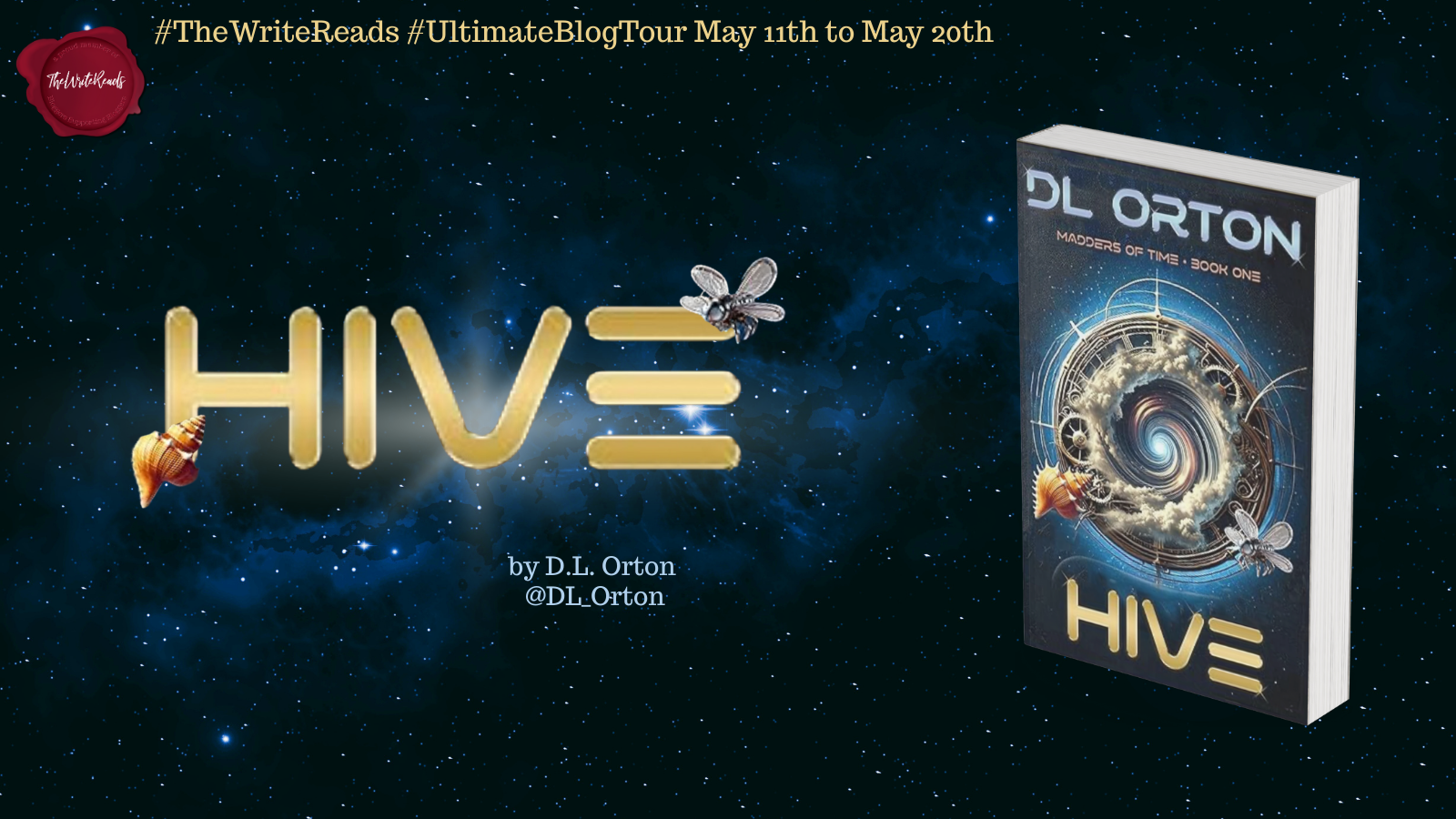 Book Review: Hive (Madders of Time #1) by D.L. Orton #sciencefiction #adultreads